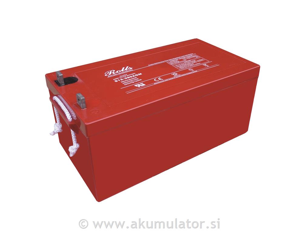AGM akumulator ROLLS 260Ah 1.250 ciklov
