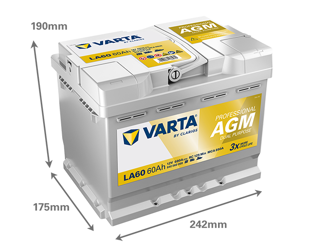 Обслуживание аккумулятора agm varta