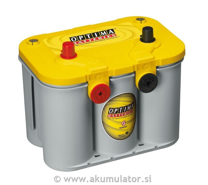 Akumulatorji OPTIMA Yellow - startni & ciklični