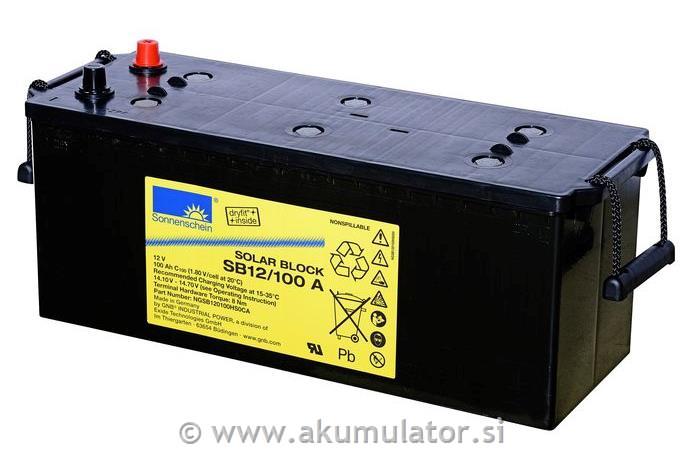 12V solarni akumulatorji z dolgo življenjsko dobo