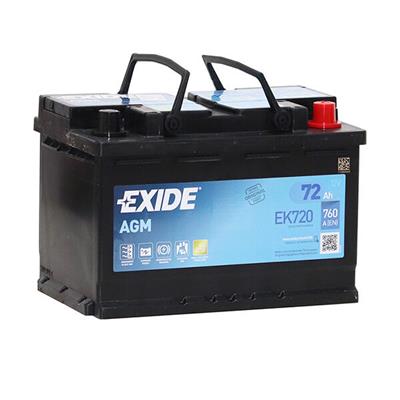 Akumulator start&stop EXIDE AGM EK720