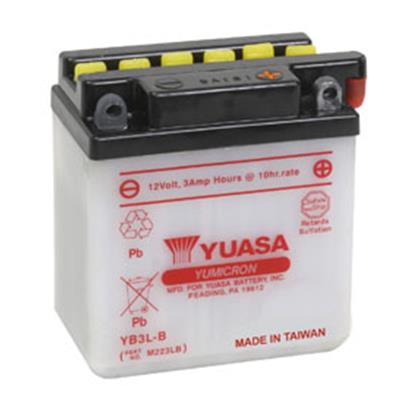 Moto akumulator YUASA YB3L-B, 3Ah