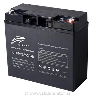 Li-ion baterija za golf 20Ah 12V