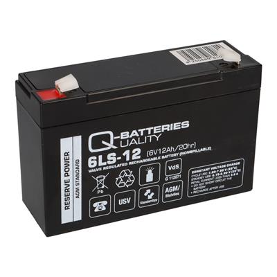UPS AGM akumulator 6V 12Ah Q-batteries