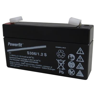 UPS akumulator 6V 1,2Ah Powerfit S306/1,2S