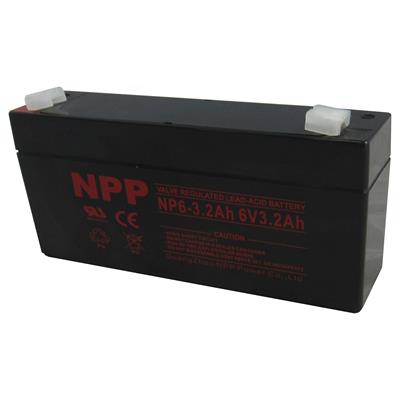 UPS AGM akumulator 6V 3,2 Ah F1 NPP
