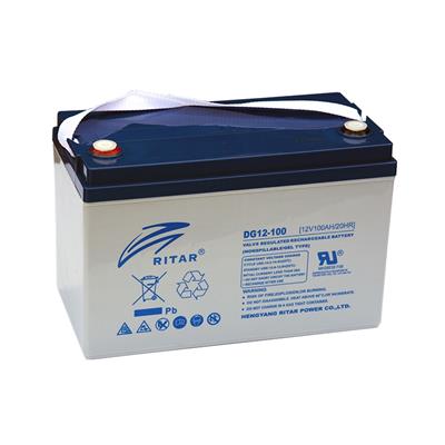 Ciklični gel akumulator 100Ah 12V Ritar - 1.200 ciklov