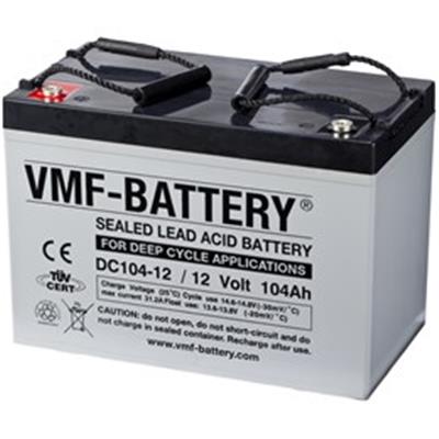 Ciklični AGM DC akumulator 104Ah VMF