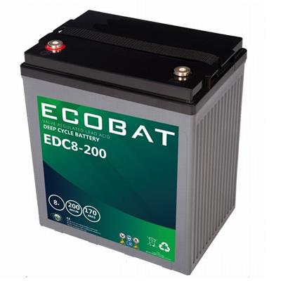 AGM akumulator Ecobat EDC8-200 8V 200Ah