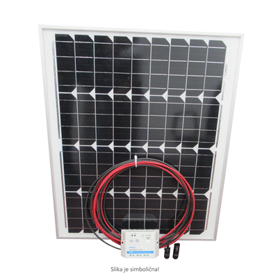 Solarni polnilec akumulatorjev 375W s PWM solarnim regulatorjem