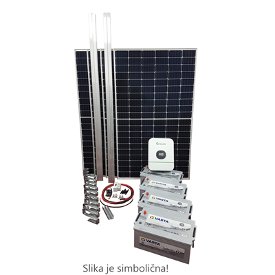 Solarni komplet za vikend 1500W