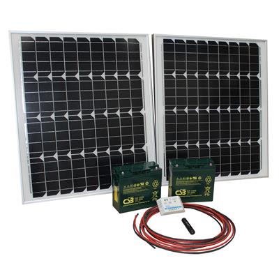 Solarni komplet za odpiranje garažnih vrat