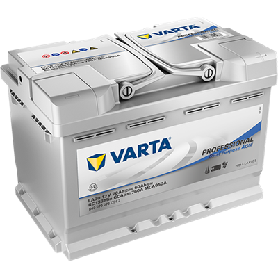 Akumulator Varta AGM Dual 12V 70Ah LA70