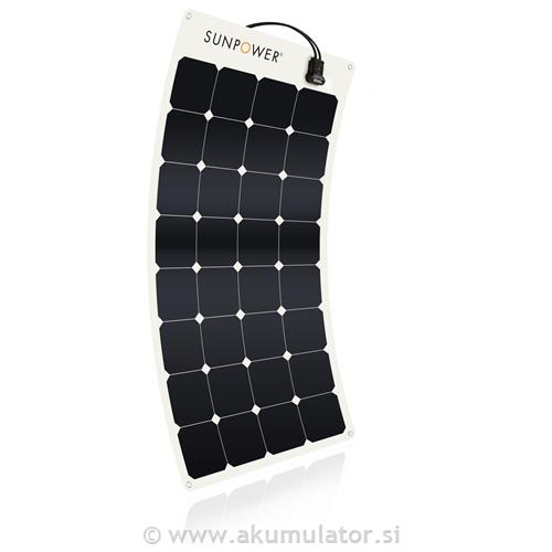 Fleksibilni solarni moduli Sunpower in Bluesun